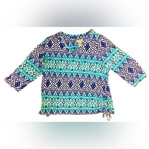 Caribbean Joe Island Supply Company Woman’s Top‎ in Excellent Condition Size 1X